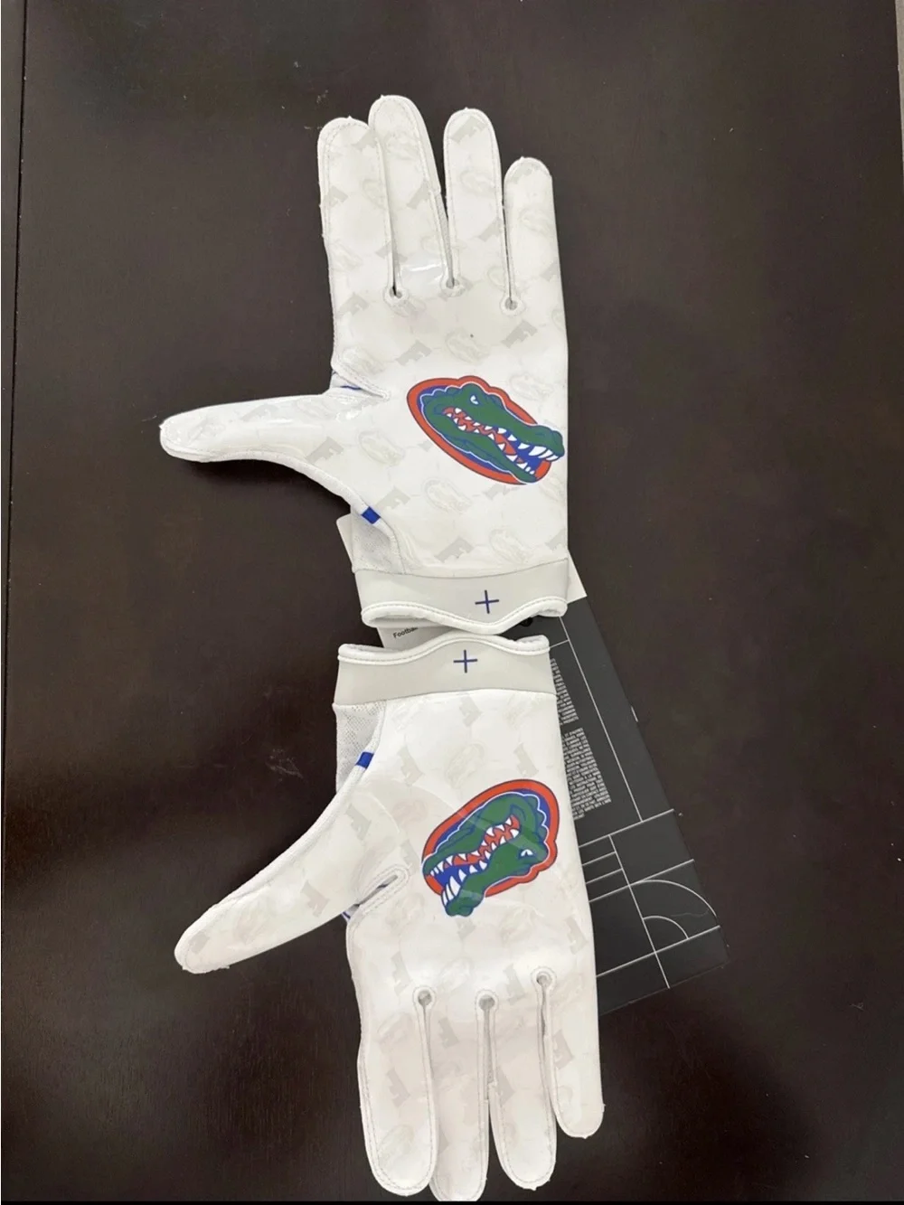Nike Air Jordan Fly lock Football Gloves University Of Florida Gators Size XL